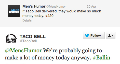 Taco Bell Twitter Come Back Mens A Dogs Guide to Strategic Marketing